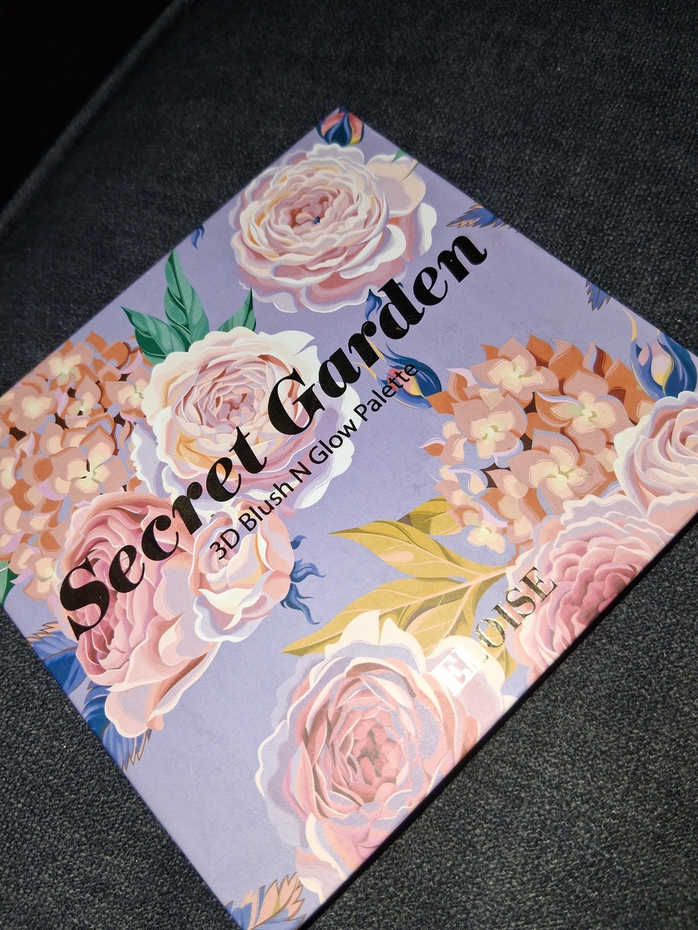 Secret Garden 3D Blush & Glow Palette - Lavender Pink